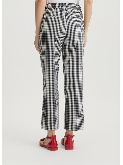 Pantaloni cropped check Liu Jo | WA5287 T1811.M9461